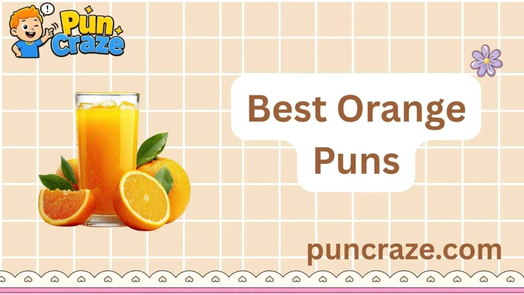 Best Orange Puns