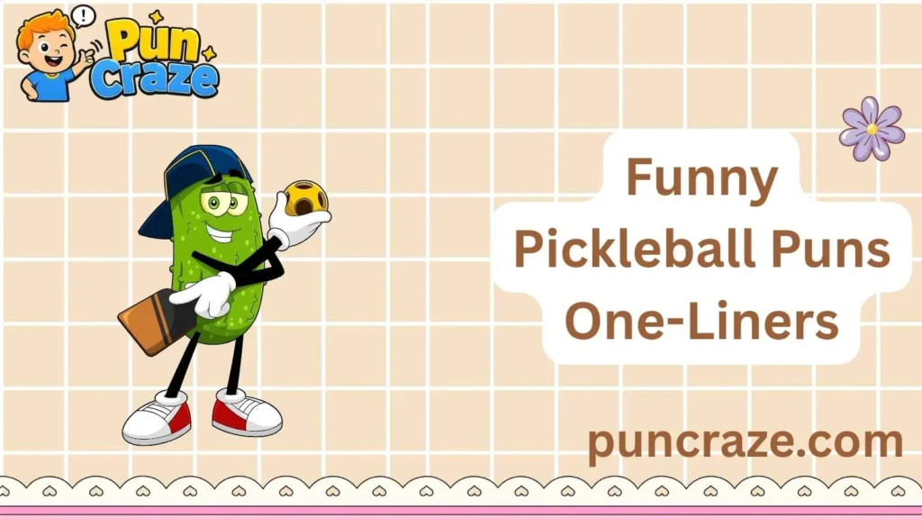 Funny Pickleball Puns One-Liners