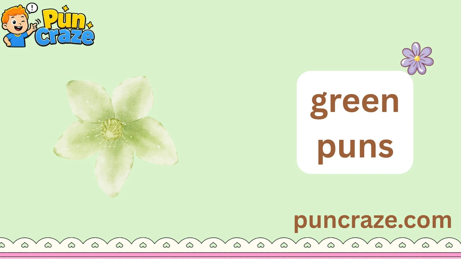 green puns