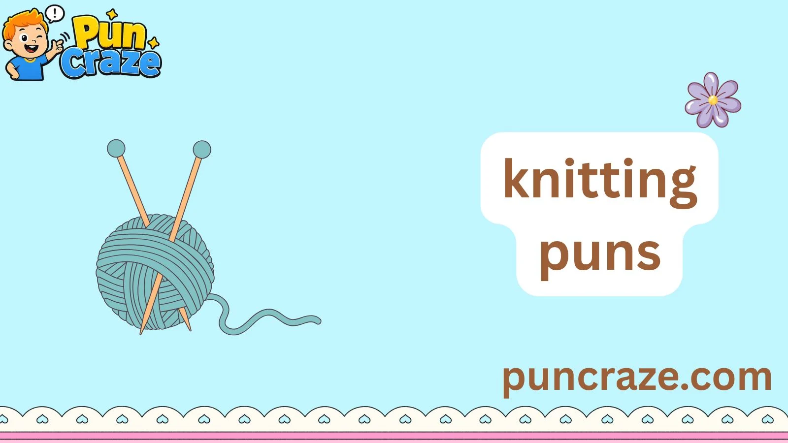 knitting puns