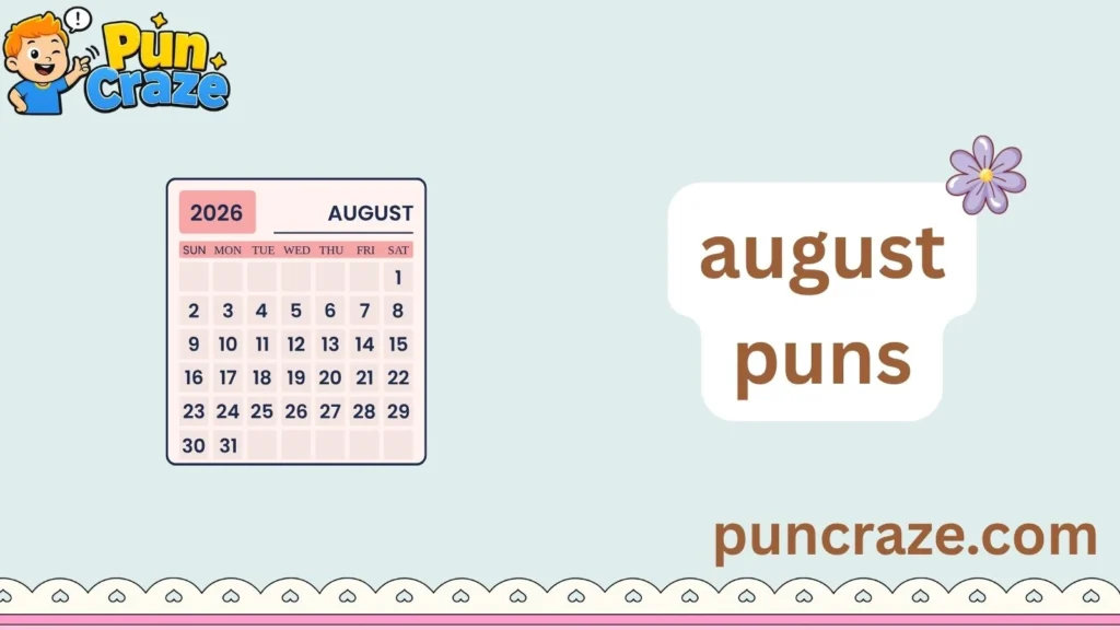 august puns