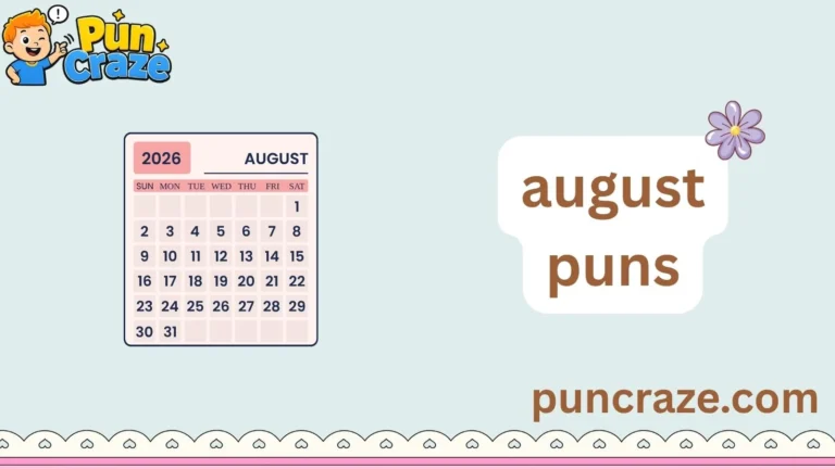 august puns
