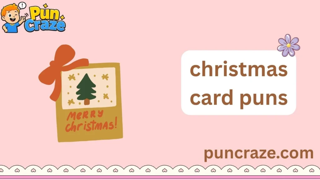 christmas card puns
