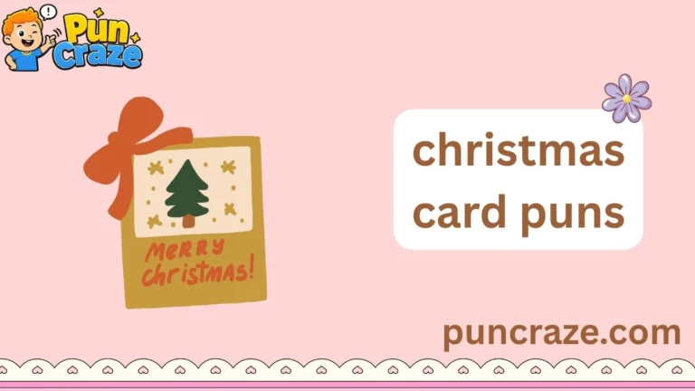 christmas card puns