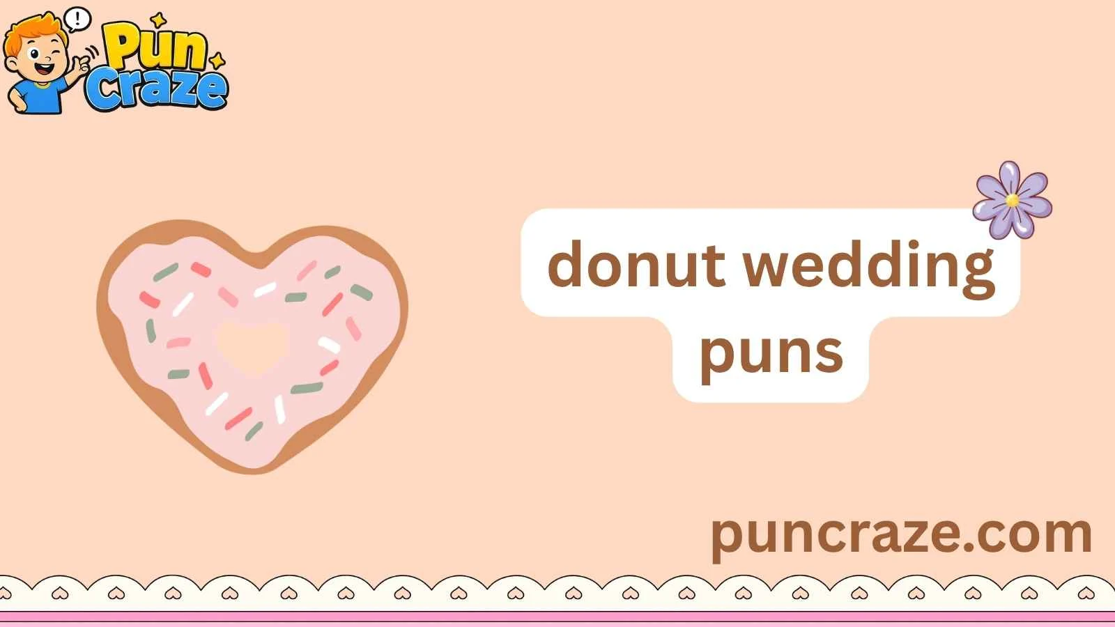 donut wedding puns
