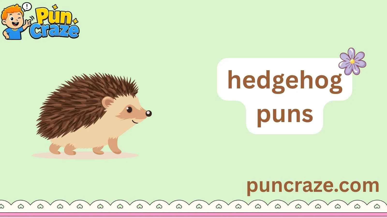 hedgehog puns